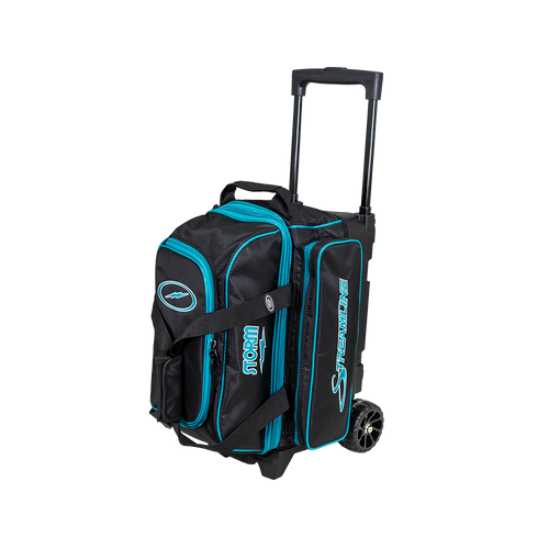 Storm Streamline 2-Ball Roller (HEX/DIAMOND) - Diamond Black/Aqua