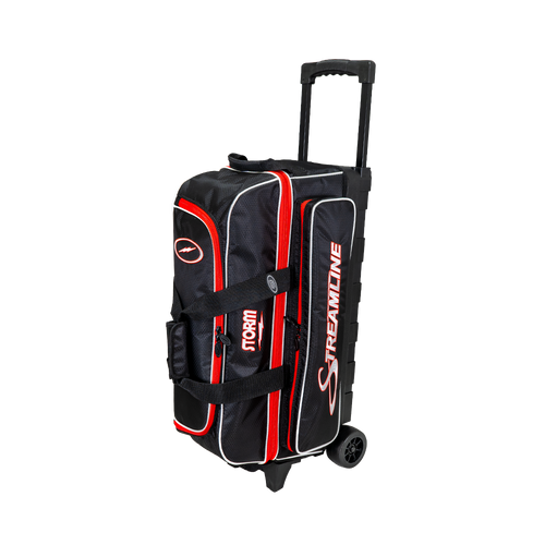 Storm Streamline 3-Ball Roller (HEX/DIAMOND) - Hex Black/Red