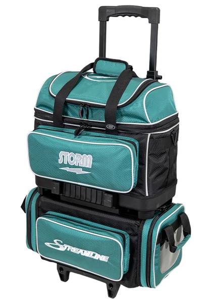 Storm Streamline 4-Ball Roller (HEX/DIAMOND) - Hex Teal/Grey