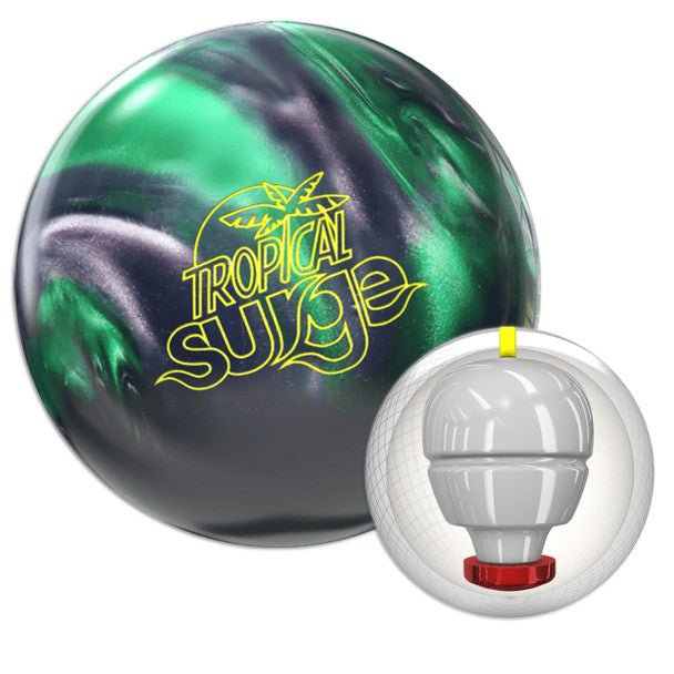Storm Tropical Surge - Emerald/Charcoal Bowling Balls