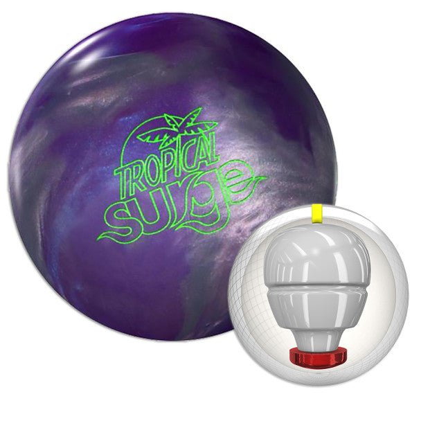 Storm Tropical Surge - Purple/Silver Bowling Ball Bowling Balls