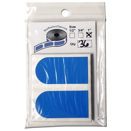 The Real Bowler's Tape Blue Smooth 1” Bowling Tape Bowling Accessories