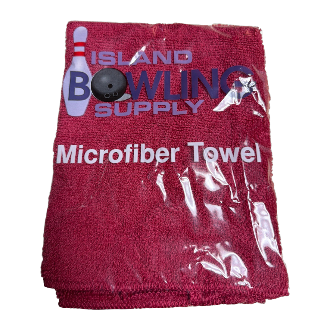 Island Supply Microfiber Towel - Red