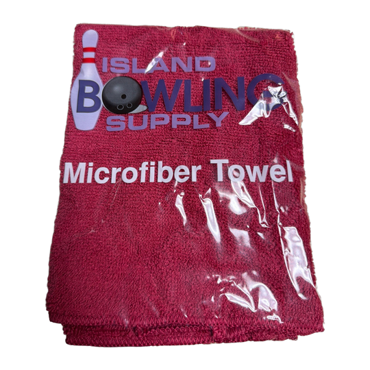 Island Supply Microfiber Towel - Red