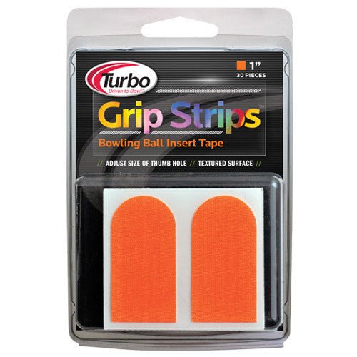 Turbo Neon Orange Textured Grip Strips 1” Bowling Tape Bowling Accessories