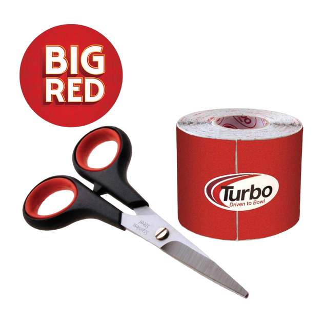 Turbo Power Supplies Big Red Fitting Tape 2" Wide Red Roll Bowling Accessories