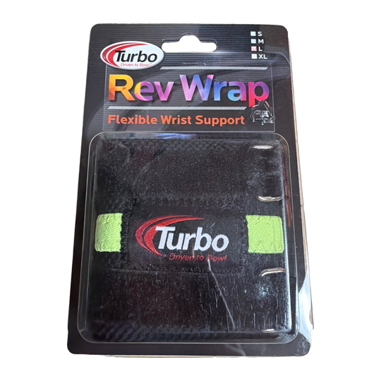 Turbo Rev Wrap Wrist Support - flexible neoprene wrist wrap, Large