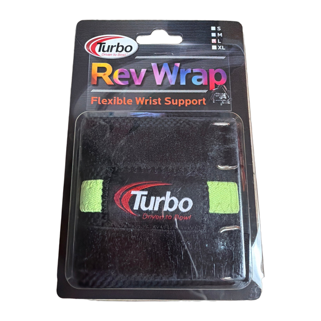 Turbo Rev Wrap Wrist Support - flexible neoprene wrist wrap, Large
