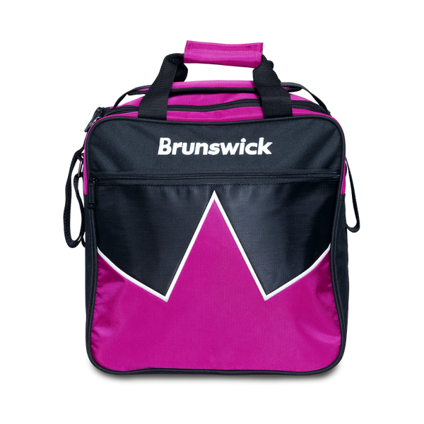 Brunswick Blast Single Tote - Raspberry - Raspberry