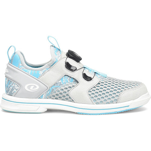 Dexter Women's DexLite Pro BOA Bowling Shoes - Grey/Blue