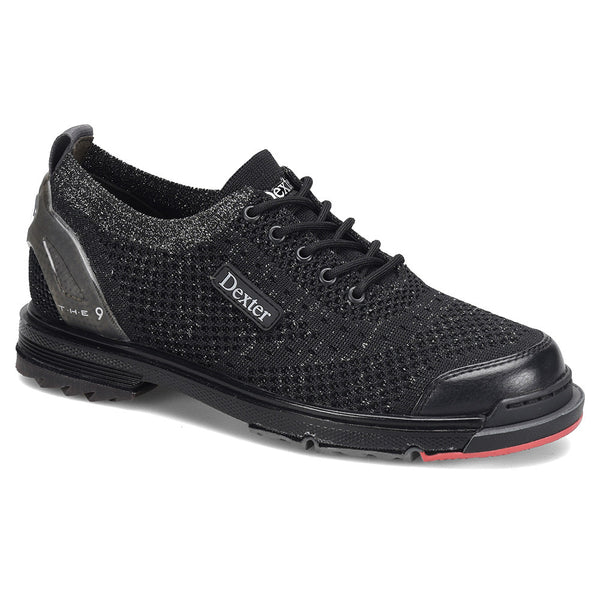 Dexter Women's THE 9 Knit ST Bowling Shoes - Black/Silver