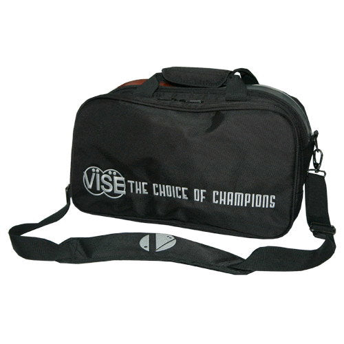 Vise 2-Ball Tote Plus Clear Top - Black