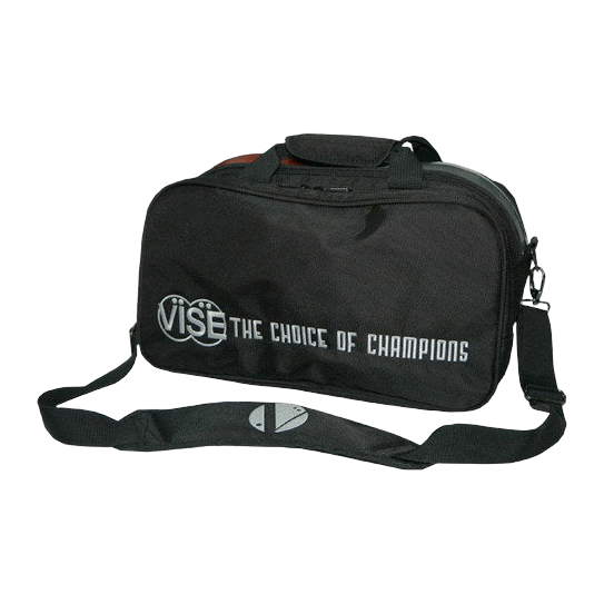 Vise 2-Ball Tote Plus Clear Top - Black