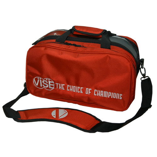 Vise 2-Ball Tote Plus Clear Top - Red