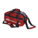 Vise 2 Ball Clear Top Roller Tote - Red