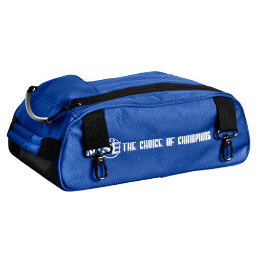 Vise 2-Ball Clear Top Shoe Bag - Blue