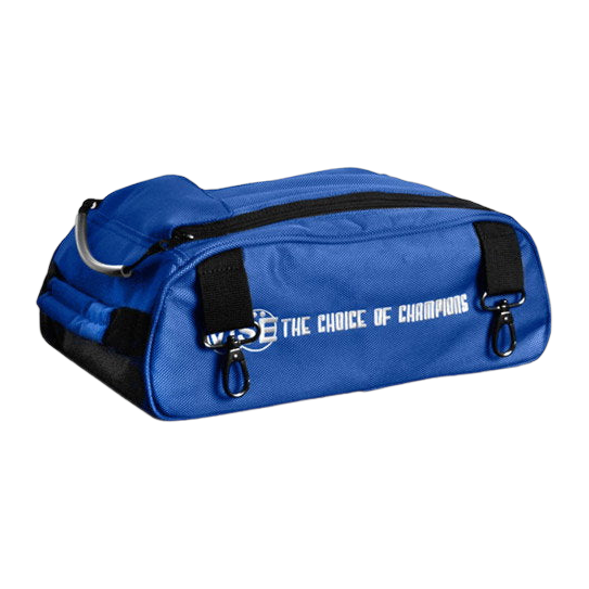 Vise 2-Ball Clear Top Shoe Bag - Blue