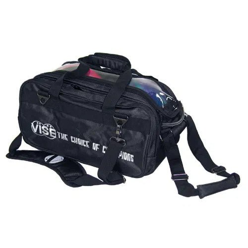 Vise 2-Ball Tote Clear Top Bowling Bags