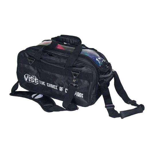 Vise 2-Ball Tote Clear Top Bowling Bags