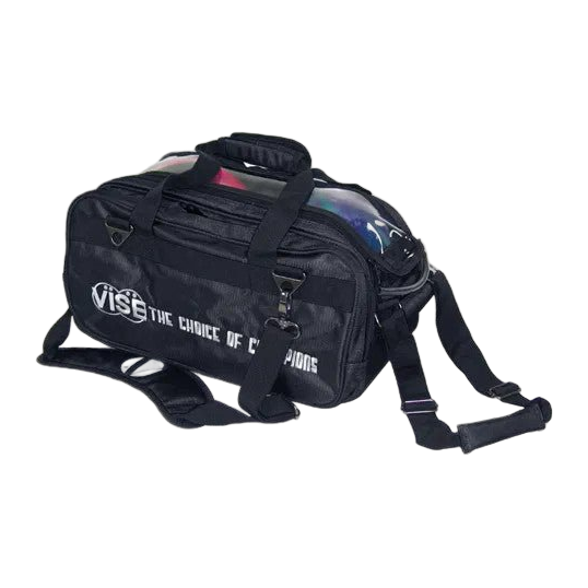 Vise 2-Ball Tote Clear Top Bowling Bags