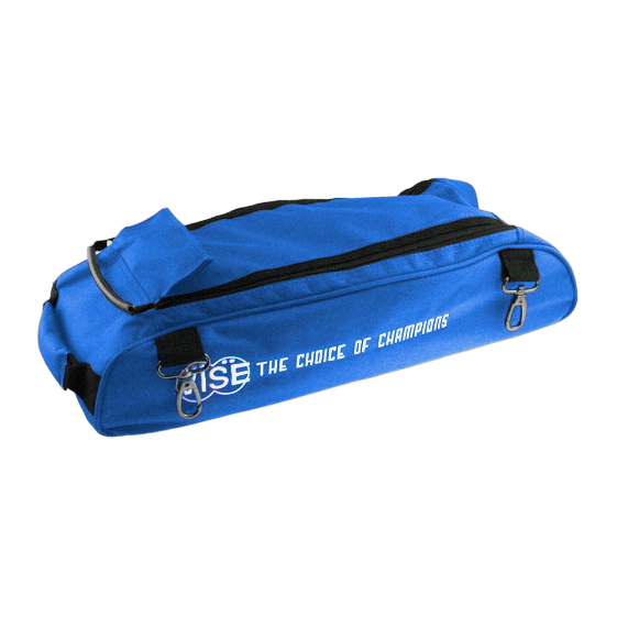 Vise 3-Ball Clear Top Add-On Shoe Bag - Blue