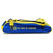 Vise 3-Ball Clear Top Add-On Shoe Bag - Blue/Yellow