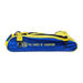 Vise 3-Ball Clear Top Add-On Shoe Bag - Blue/Yellow