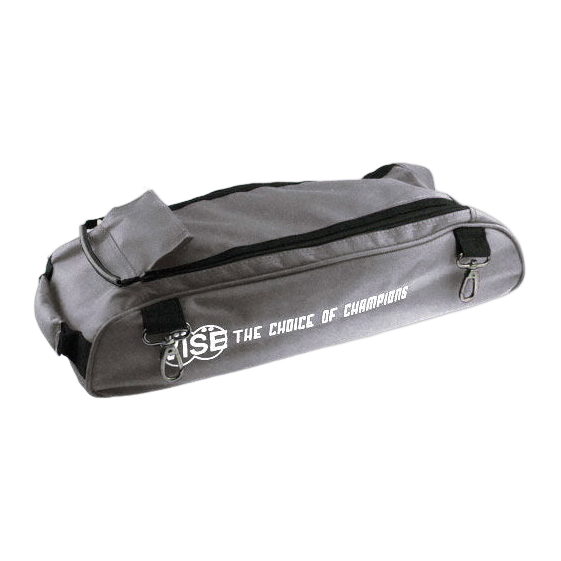 Vise 3-Ball Clear Top Add-On Shoe Bag - Grey