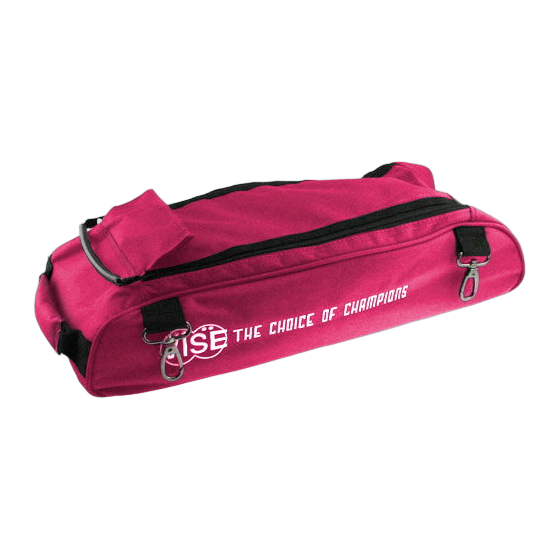 Vise 3-Ball Clear Top Add-On Shoe Bag - Pink