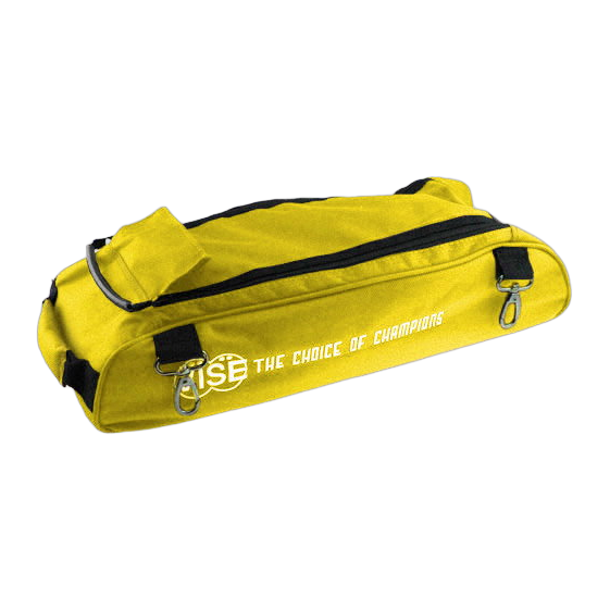 Vise 3-Ball Clear Top Add-On Shoe Bag - Yellow