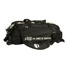 Vise 3-Ball Tote Clear Top Bowling Bags