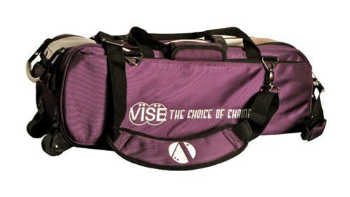 Vise 3 Ball Tote Triple Roller Bowling Bag Bowling Bag