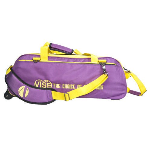 Vise 3 Ball Tote Triple Roller Bowling Bag Bowling Bag
