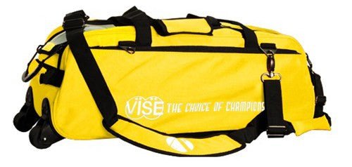 Vise 3 Ball Tote Triple Roller Bowling Bag Bowling Bag
