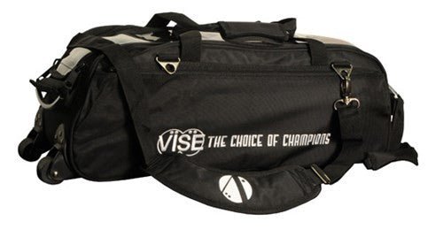 Vise 3 Ball Tote Triple Roller Bowling Bag Bowling Bag